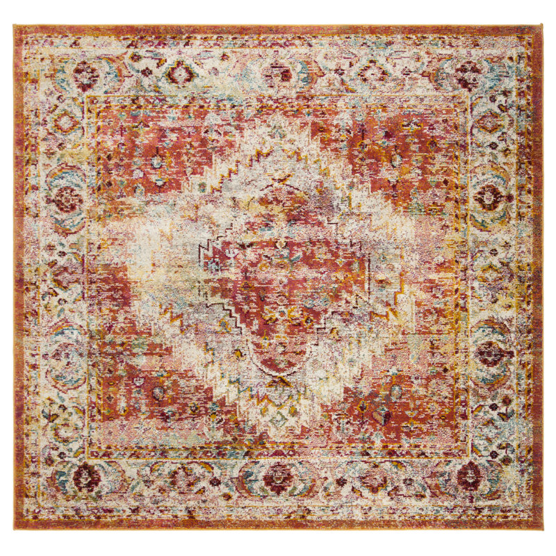 Mcintosh Savannah Performance Oriental Rug, Square 7'