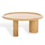 Table basse simple en bois massif Koleen