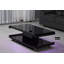 Table basse à 4 pieds avec rangement