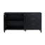 Buffet minimaliste à motif de vagues avec rangement polyvalent pour différentes pièces-110498576