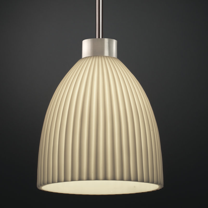 1 - Light Pendant, Dark Bronze