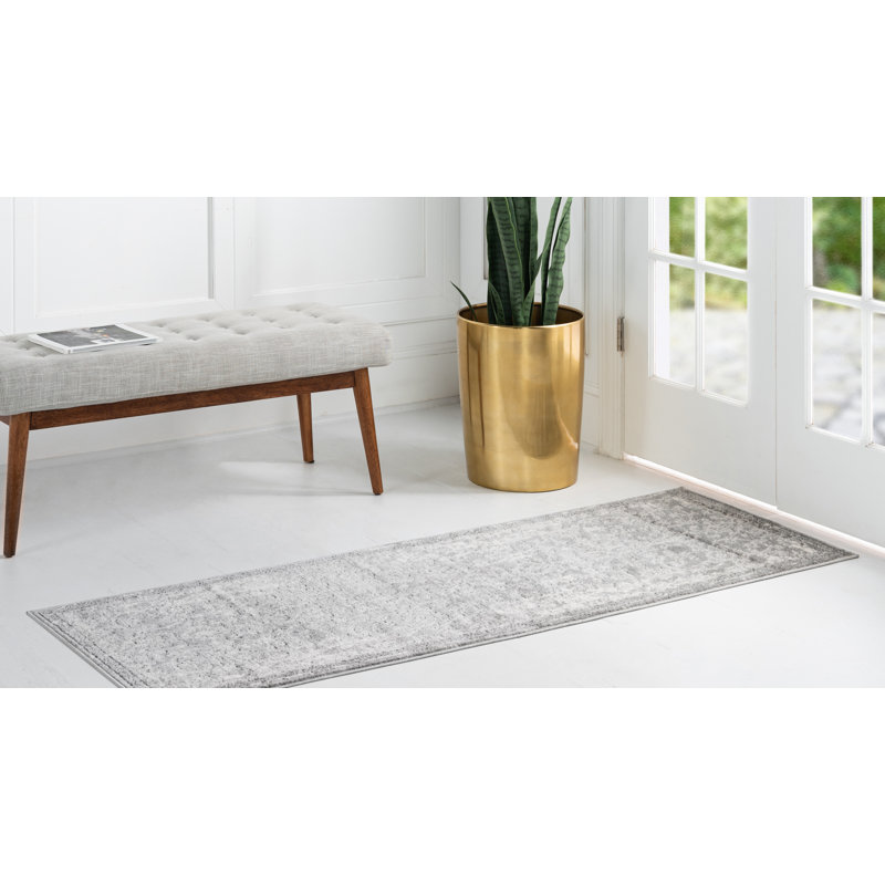 Hidekazu Floral Indoor Rug, Runner 2' x 8'
