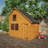 Tigercub Tiger Sheds 253.4cm W x 187.4cm D Outdoor Solid Wood Playhouse