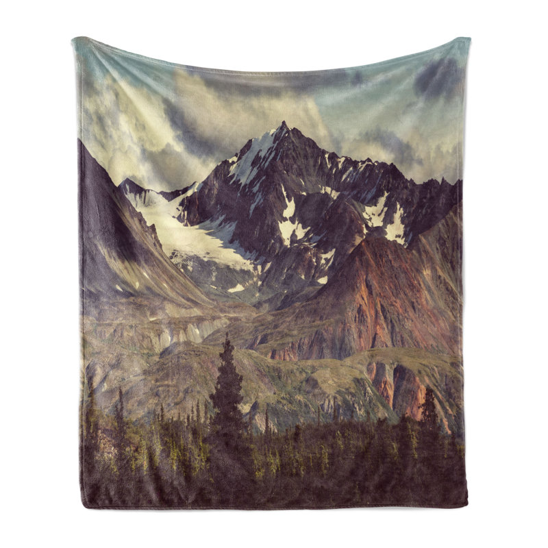 Hand Woven Throw Blanket, 50" x 70"