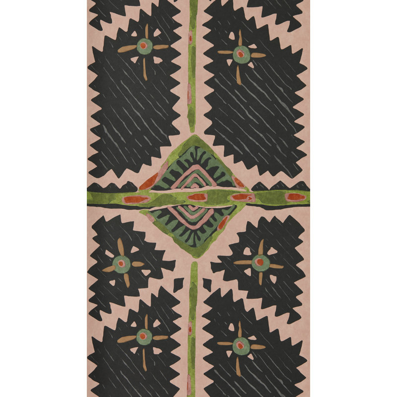Brocha Blush/Charcoal