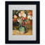 «Vase de fleurs 1888-89» par Pierre-Auguste Renoir - reproduction d'art encadrée-1022110578-1030806528