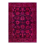 Overyed One-of-a-Kind Rectangle 6'1" X 8'8" Hand Knotted Area Rug