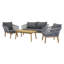Ernesto 4 Seater Sofa Set-40630774