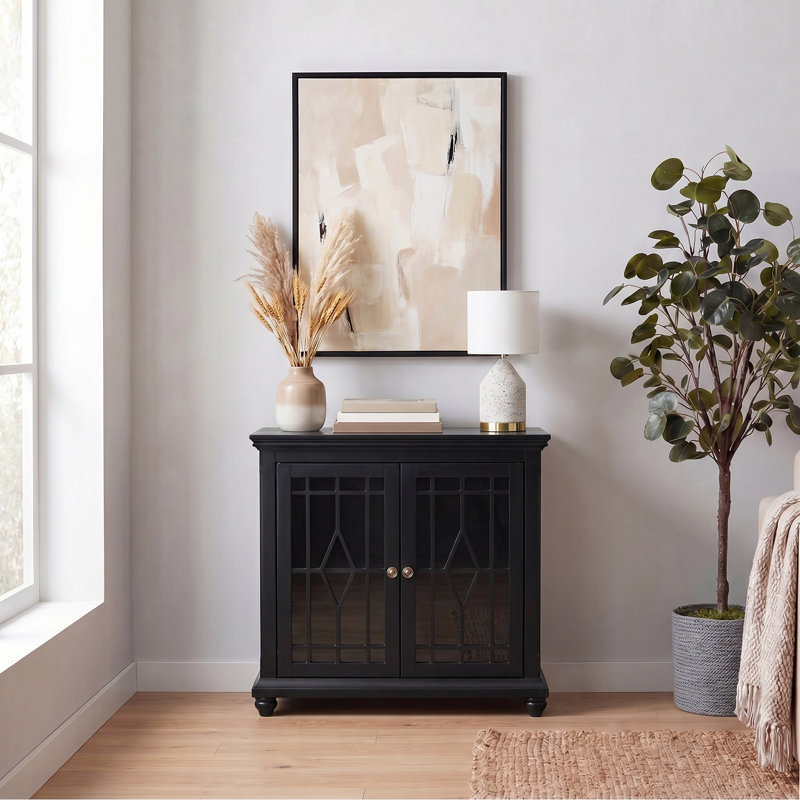 Armoire à deux portes Rosita, Black