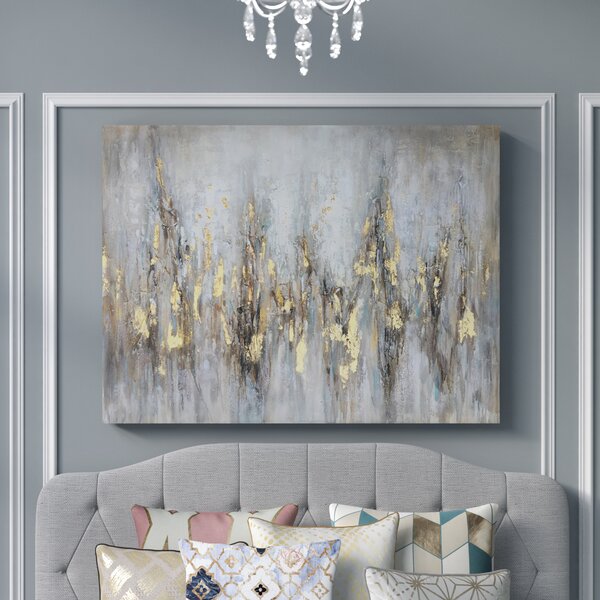 Etta Avenue™ Teen Gleaming Gold On Canvas Print & Reviews 