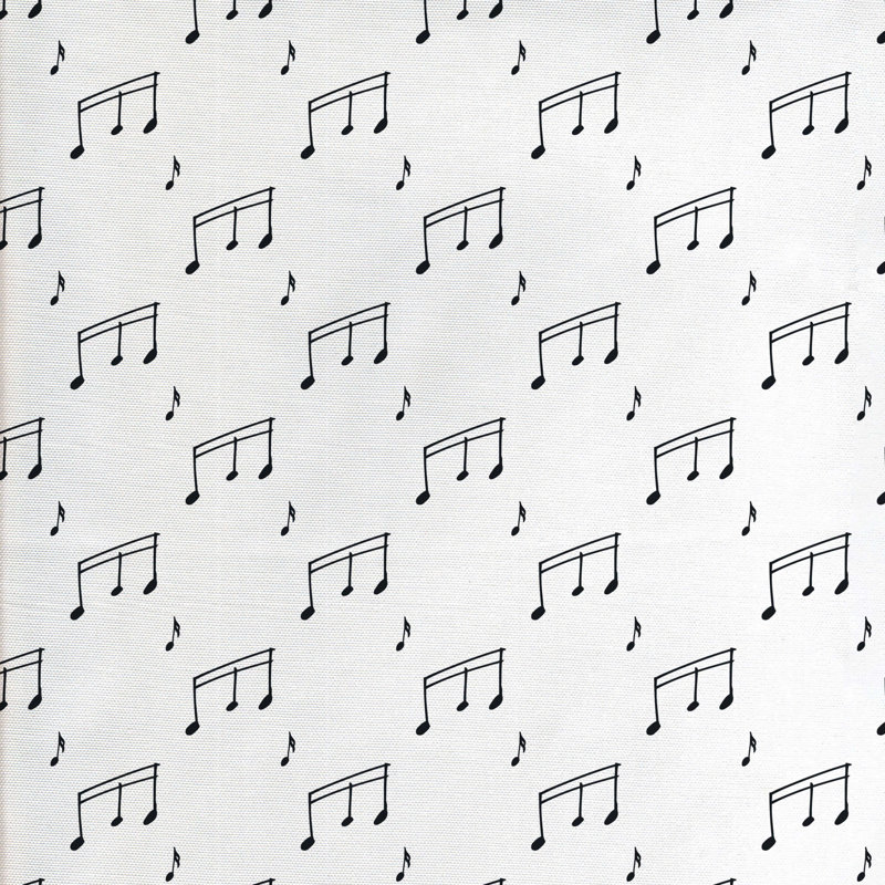 Tissu musical, l 58 po x L 108 po