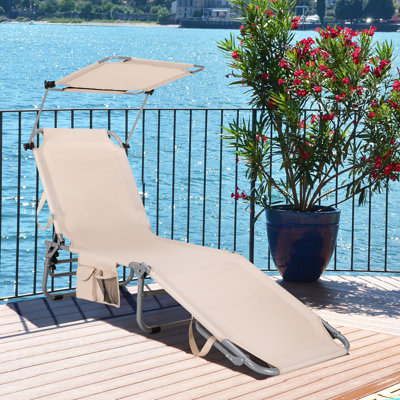 Omari Outdoor Chaise Lounge