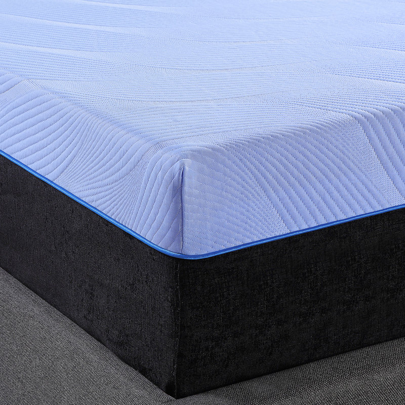 Matelas très grand 12 po - Couche pour confort rafraîchissant et base de lit ajustable personnalisable