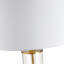 Ensemble de 2 lampes de table USB avec abat-jour blancs et port de type C