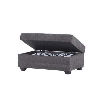 Repose-pieds rectangulaire avec rangement 40,5 po - Pavé Safari / Pavé Safari