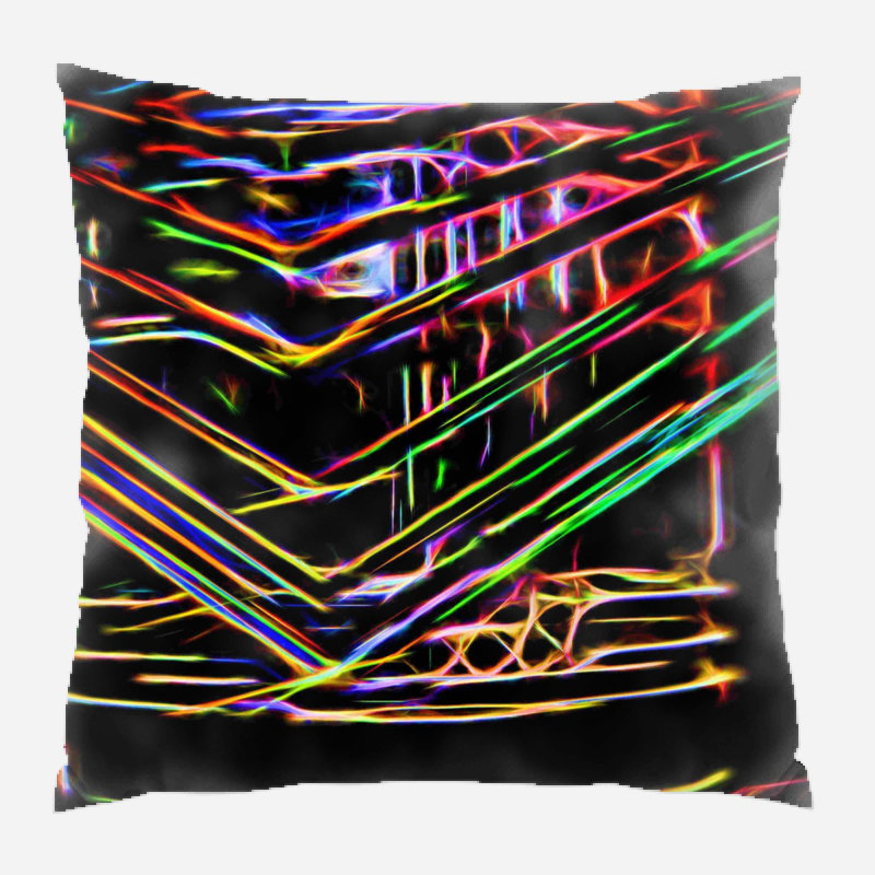 Coussin abstrait