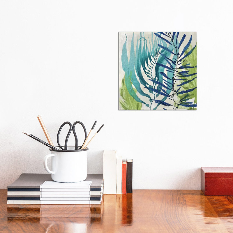 Sea Nature I by Melonie Miller - Gallery-Wrapped Canvas Giclée on Canvas, Wrapped Canvas, 30.48 cm H x 30.48 cm W