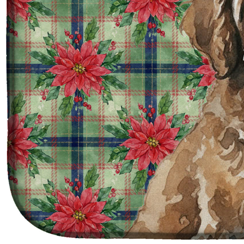 Tapis de vaisselle brun