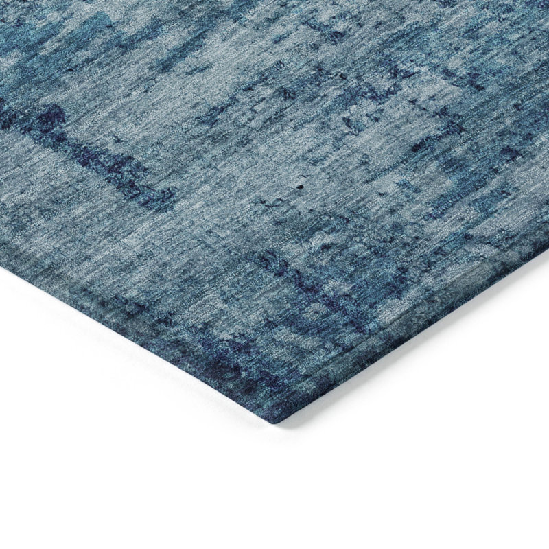 Tapis intérieur / extérieur lavable à la machine Xhevrie ACN1723, Rectangle 2 pi 6 po x 3 pi 10 po