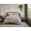 Ophelia Print Duvet Cover Full/Queen Midnight Indigo-624714185-624714191