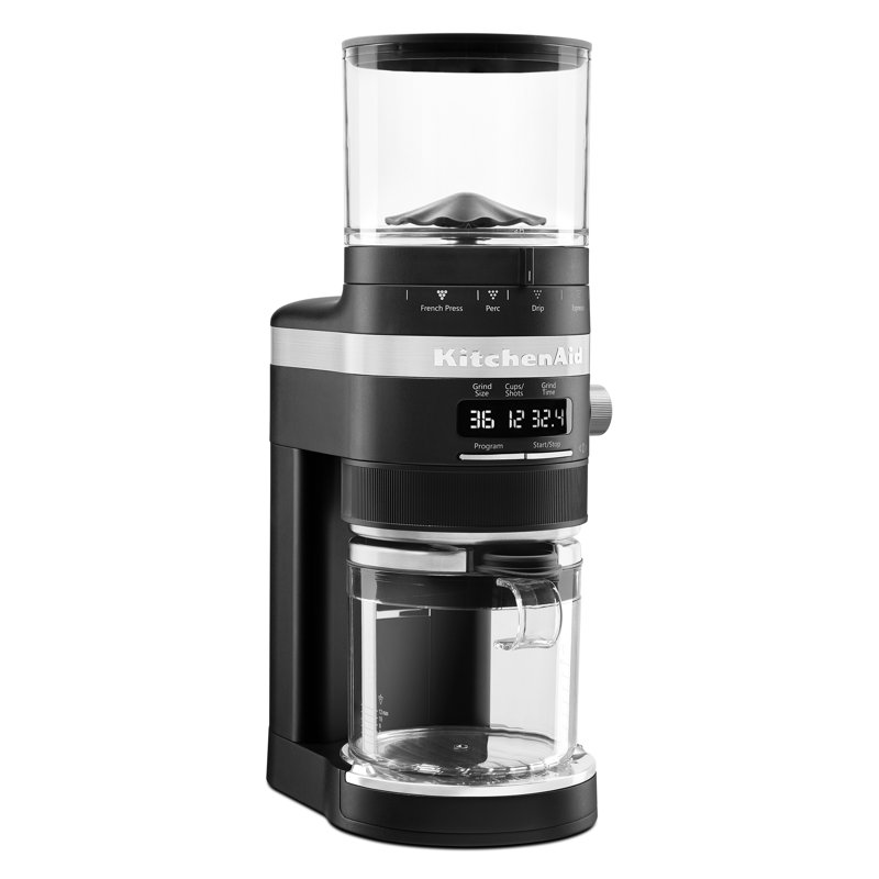 KitchenAid® Burr Coffee Grinder, Matte Black