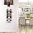 Sorbus 9-Bottle Wine Rack Wall Mounted in Black