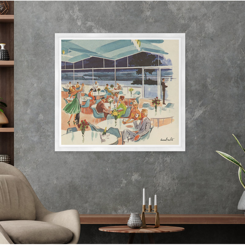 Dancing Print, White