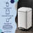 Betty Retro Steel Step On Trash Can-92903821-28336770