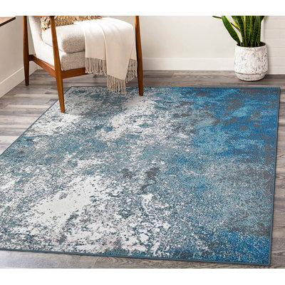 Tapis abstrait côtier
