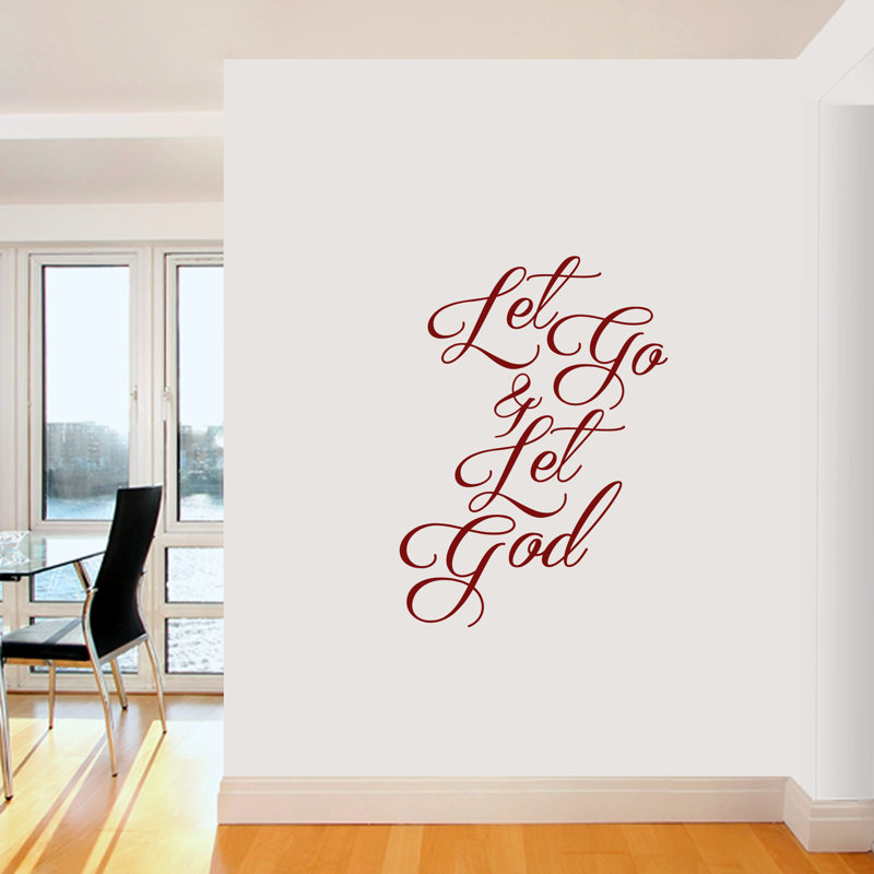 Buske Religious & Spiritual Wall Decal, Cranberry