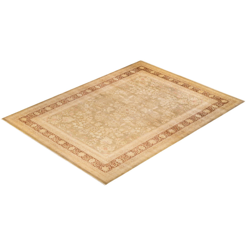 Classic One-of-a-Kind 10' 3" X 13' 10" Hand Knotted Area Rug