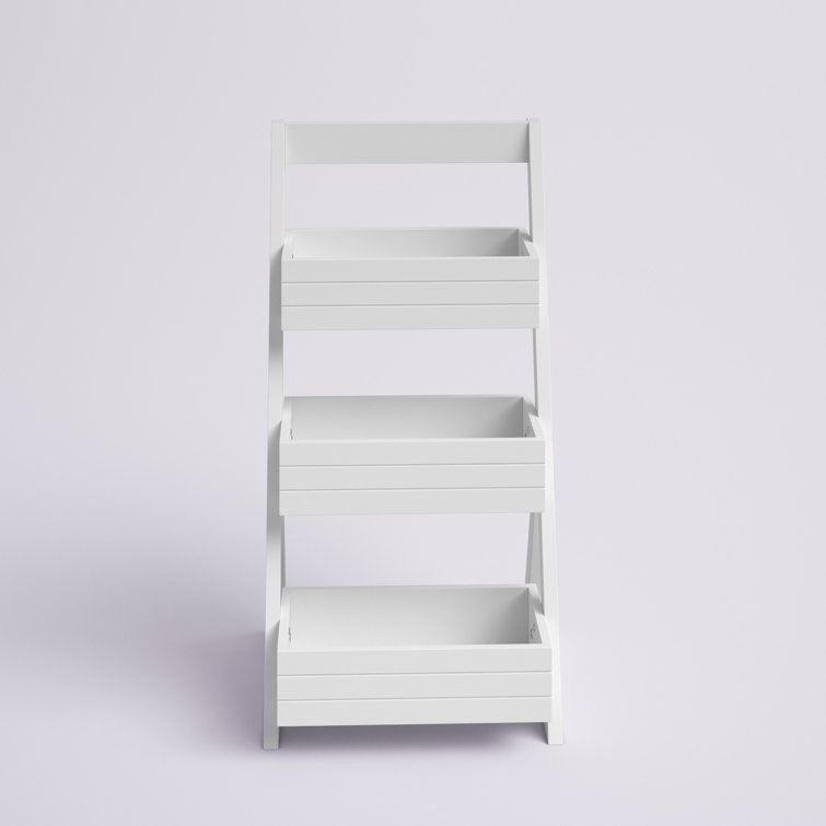 3-Shelf Storage Caddy - White