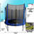 8' Trampoline with Safety Enclosure