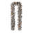 Ernberg 9ft Flocked Christmas Garland with LED Lights with Timer