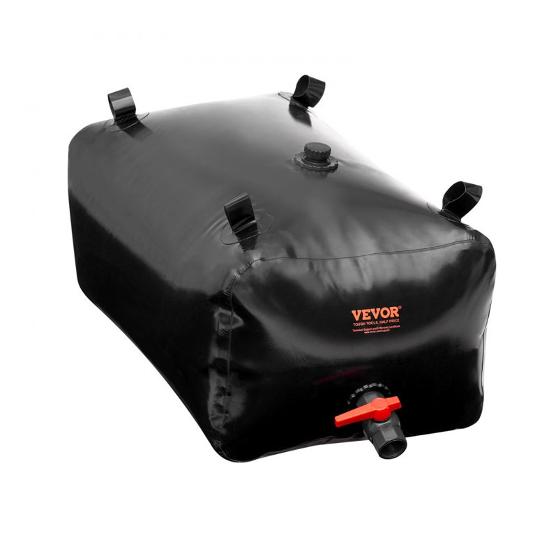 Réservoir d'eau portatif pliable en PVC, 63,4 gallons