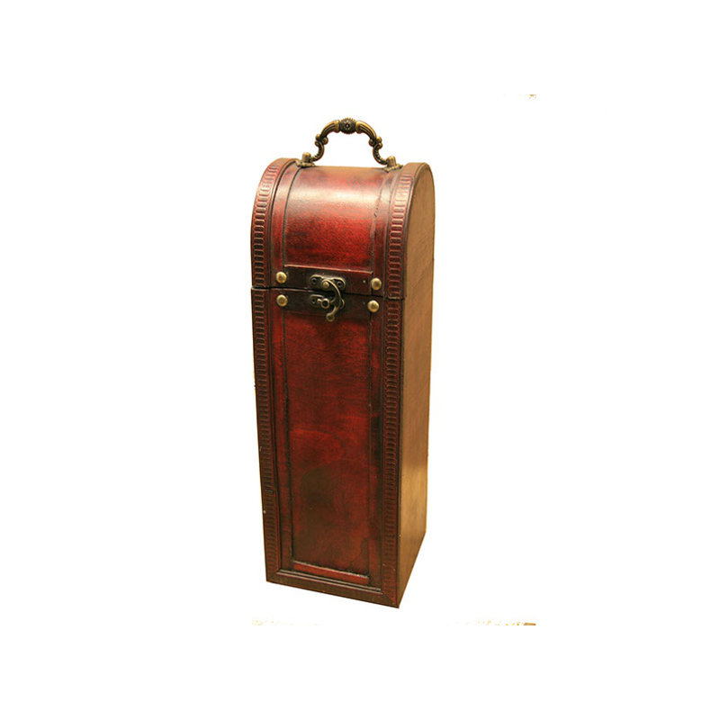 Transporteur de vin rétro en bois