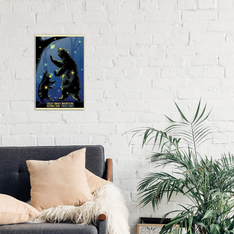 Firefly Dance - Wrapped Canvas Painting, 66.04 cm H x 45.72 cm W x 3.175 cm D