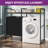 Balconera Free Standing Laundry Room Organizer With Basket