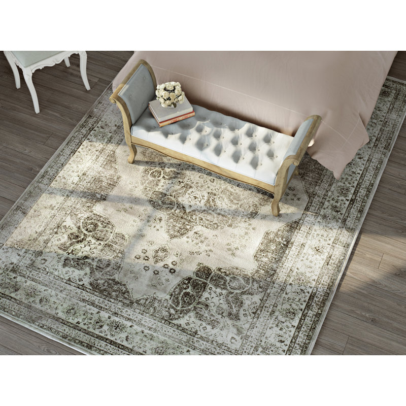 Golub Oriental Gray Area Rug, Rectangle 7'6" x 10'6"
