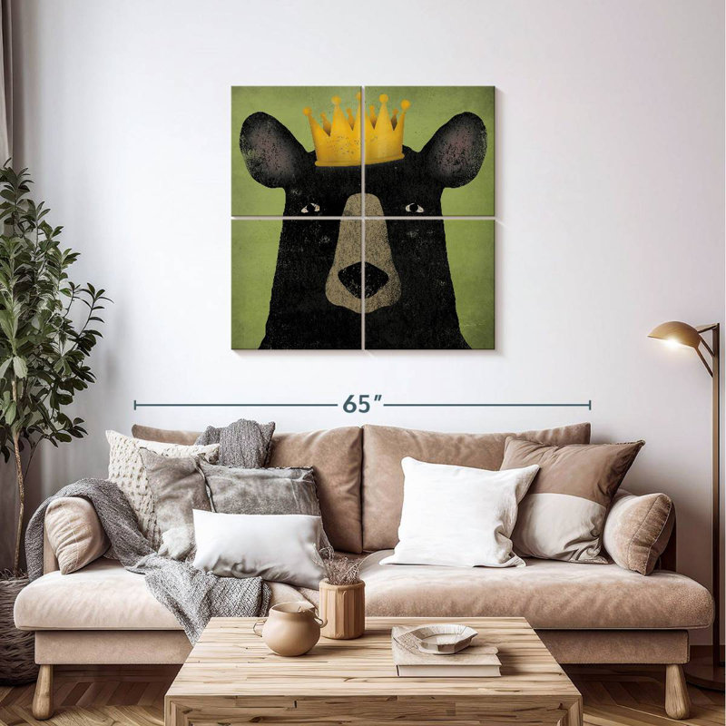 Brampt The Black Bear With Crown