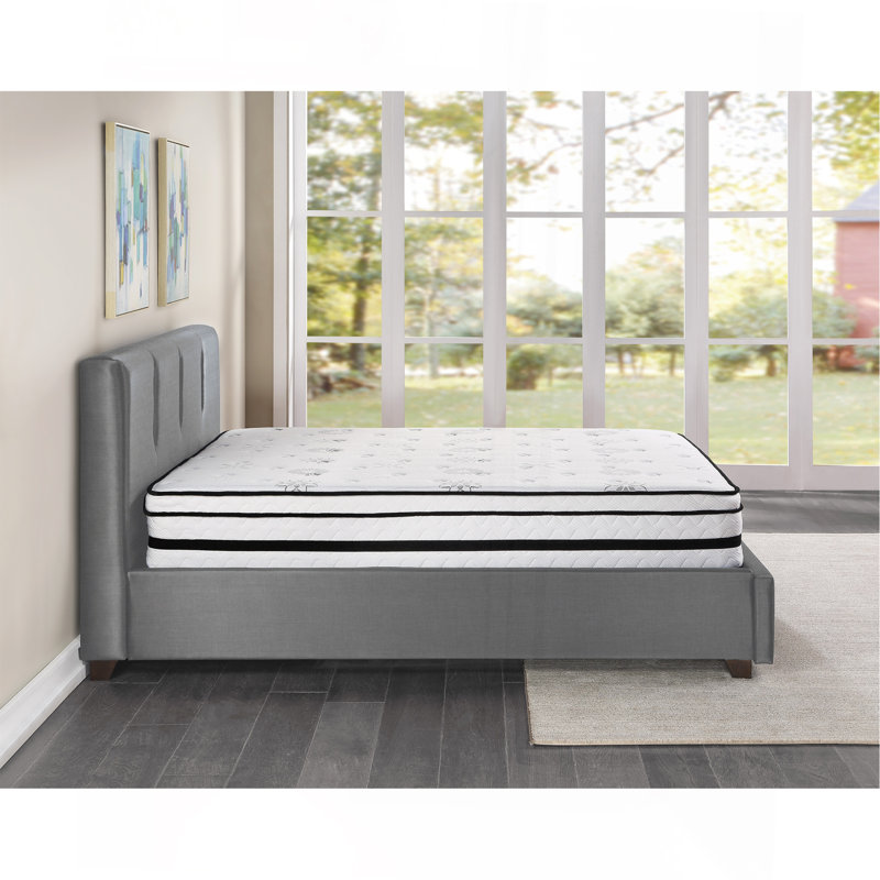 12-Inch Mattress Highly Breathable Quilted Cover Mattress, Plush Foam Mattress In A Box, Luxury Comfort Mattress, Queen
