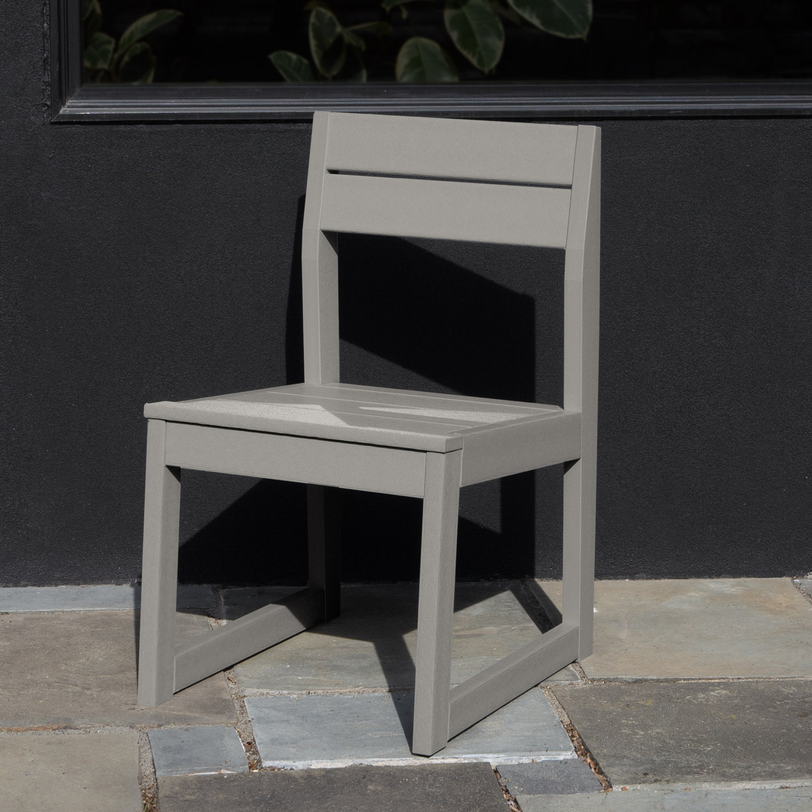 Patio Side Chair, Cove Gray