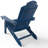 All Weather Outdoor HIPS Plastic Folding Adirondack Chair Fire Pit Chairs Oversized Patio Chair-66947169