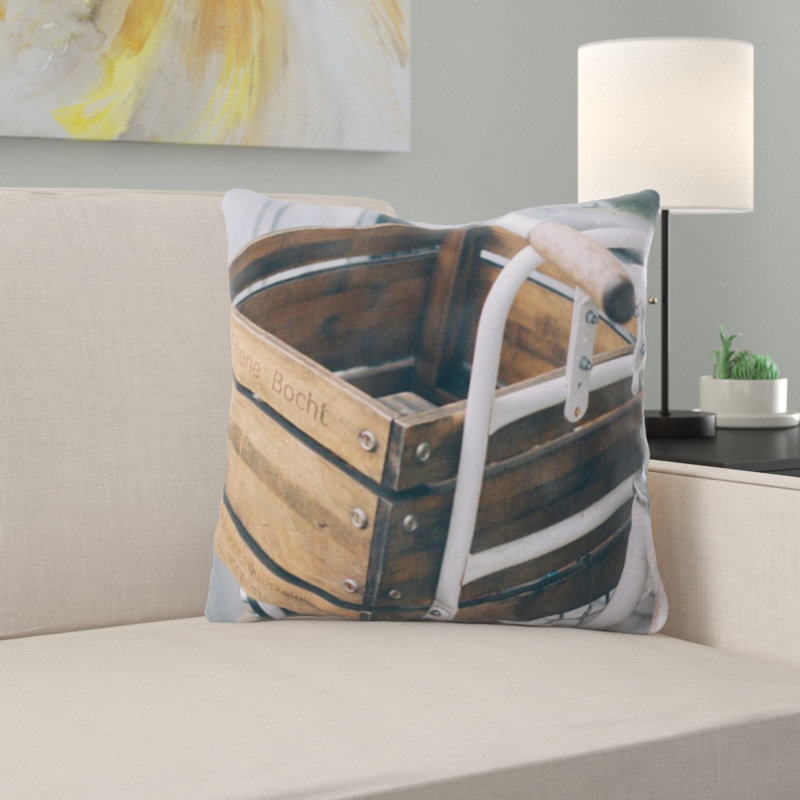 Microsuede Throw Pillow