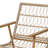Bay Isle Home™ Outdoor Rattan Conversation Set with 2 Ottomans and 1 Square Coffee Side Table