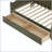 Twin Daybed with Storage Drawers and Headboard Shelving-432841719