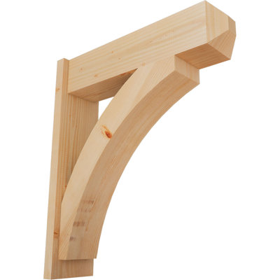 Persienne en bois rustique Thorton Craftsman