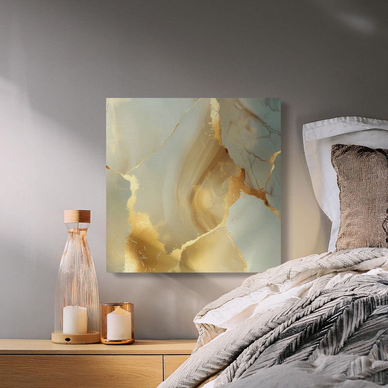Akur No Frame Print on Canvas, 25.4 cm H  x 25.4 cm W