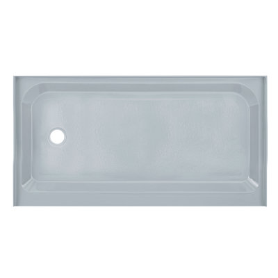 Voltaire 60" x 32" Single-Threshold, Shower Base