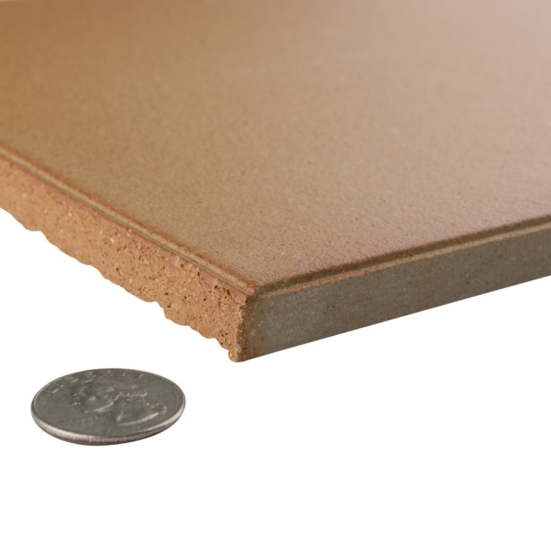 Quarry Natural 9.63" x 9.63" Ceramic Klinker Tile